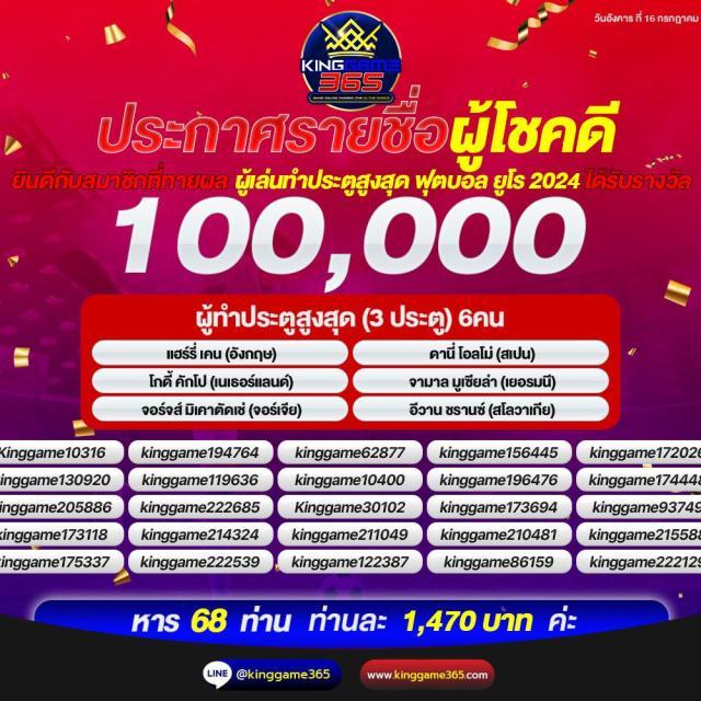 King Thai 168 Wallet คาสิโนออนไลน์ระบบใหม่ล่าสุด สมัครง่าย จ่ายจริง